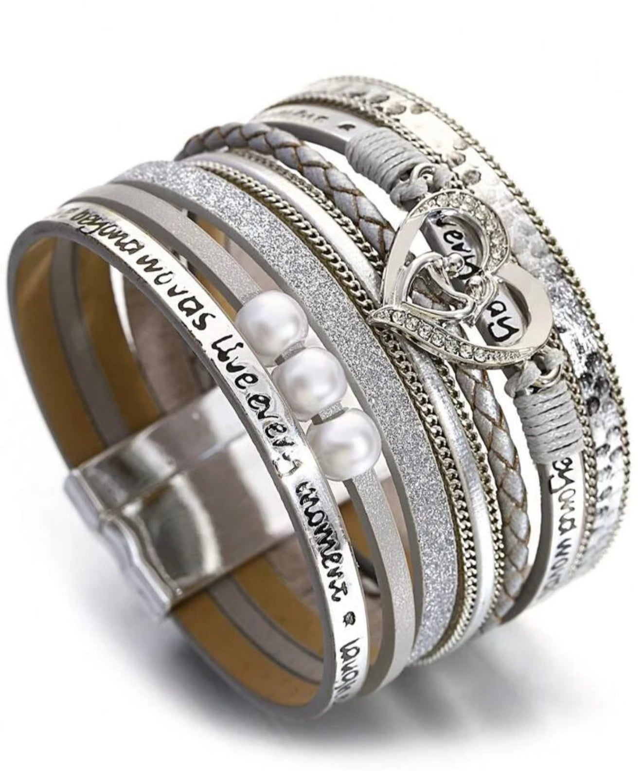 Mia - Brazalete a capas Love Lilia