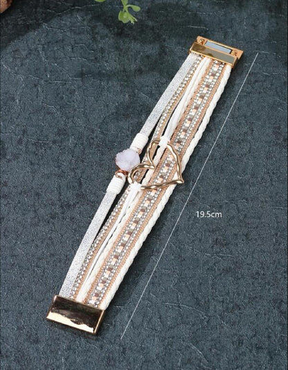 Mia - Brazalete a capas Monique