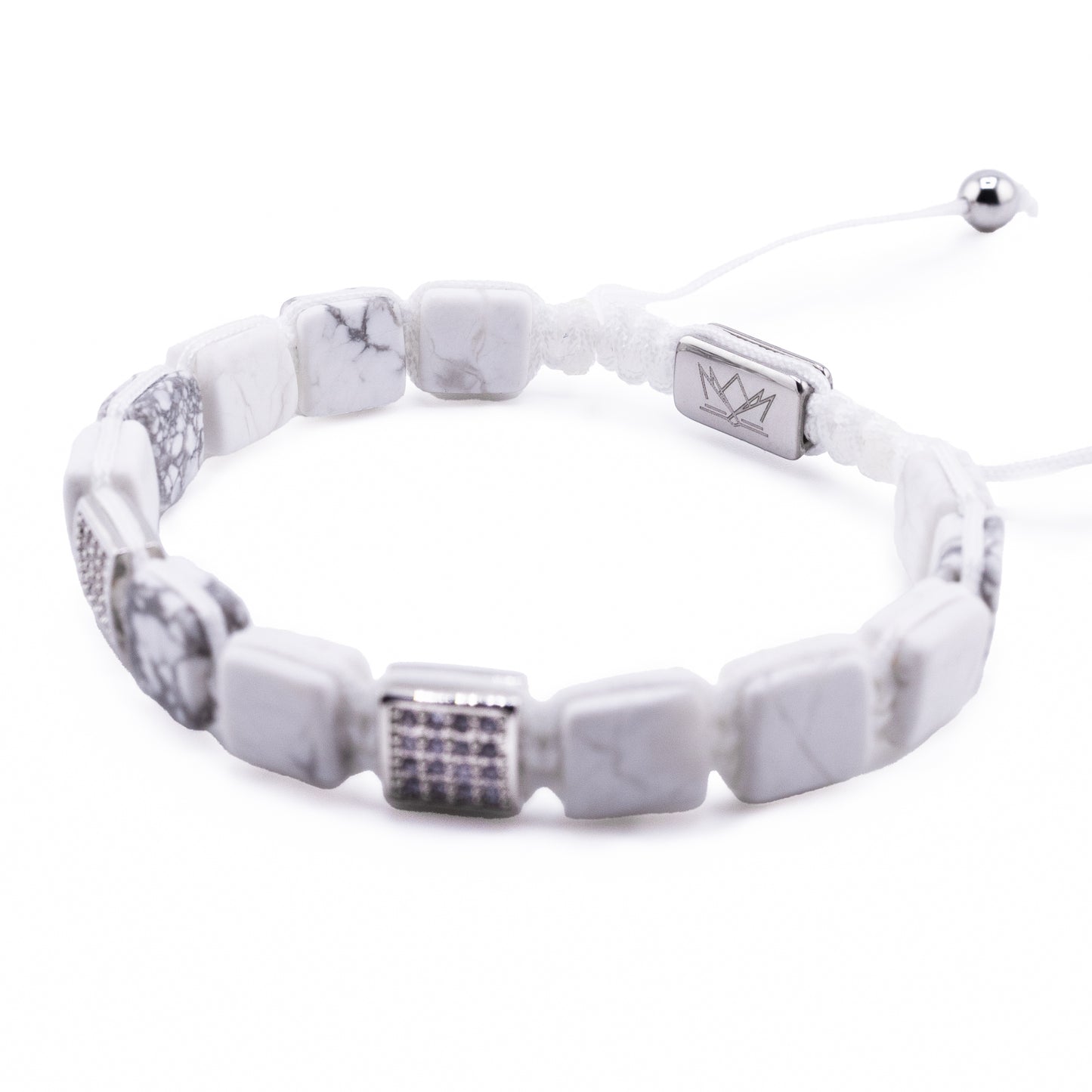 Signature Gemcube Howlite Bracelet