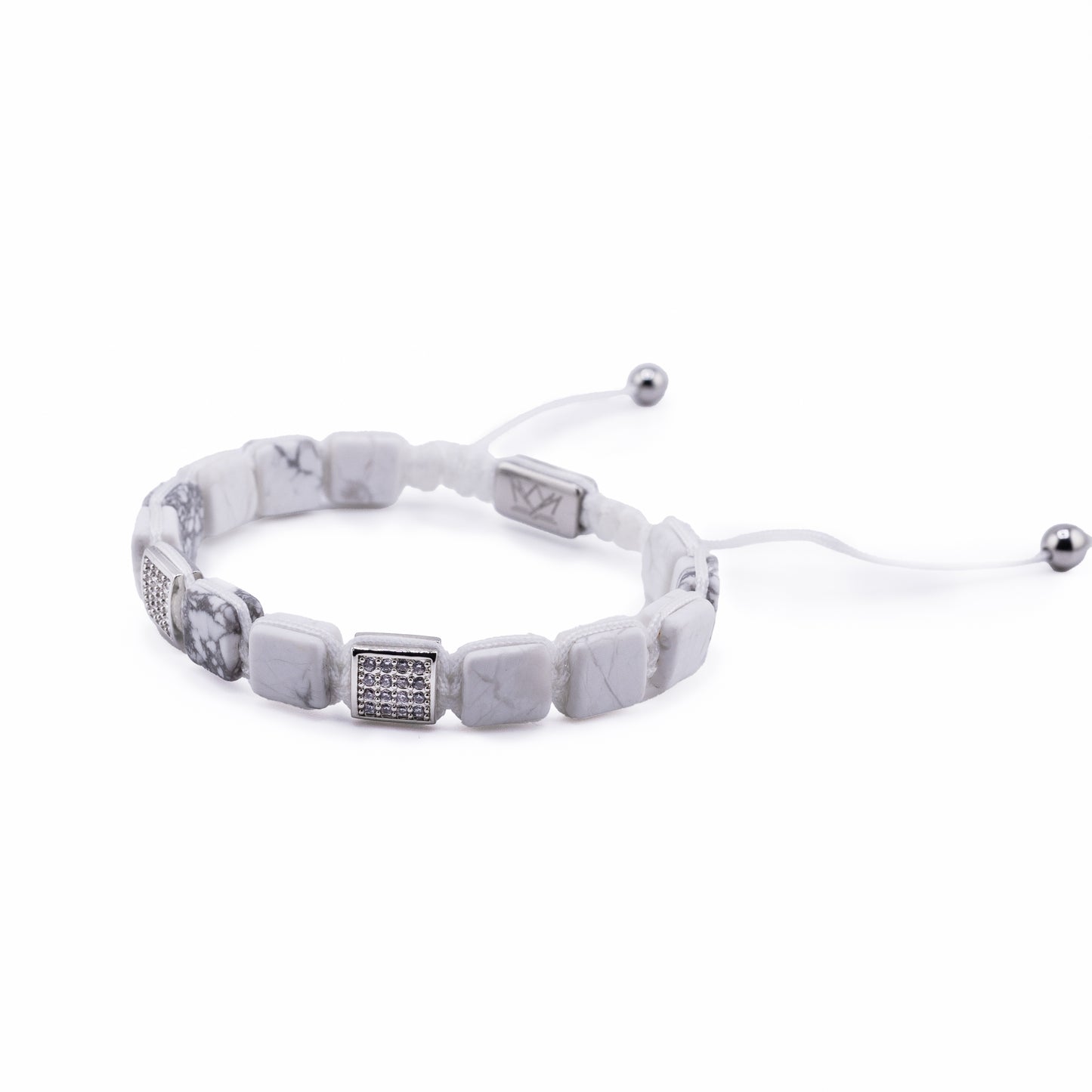 Signature Gemcube Howlite Bracelet