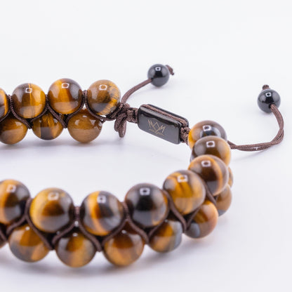 Signature Double Yellow Tiger Eye Bracelet