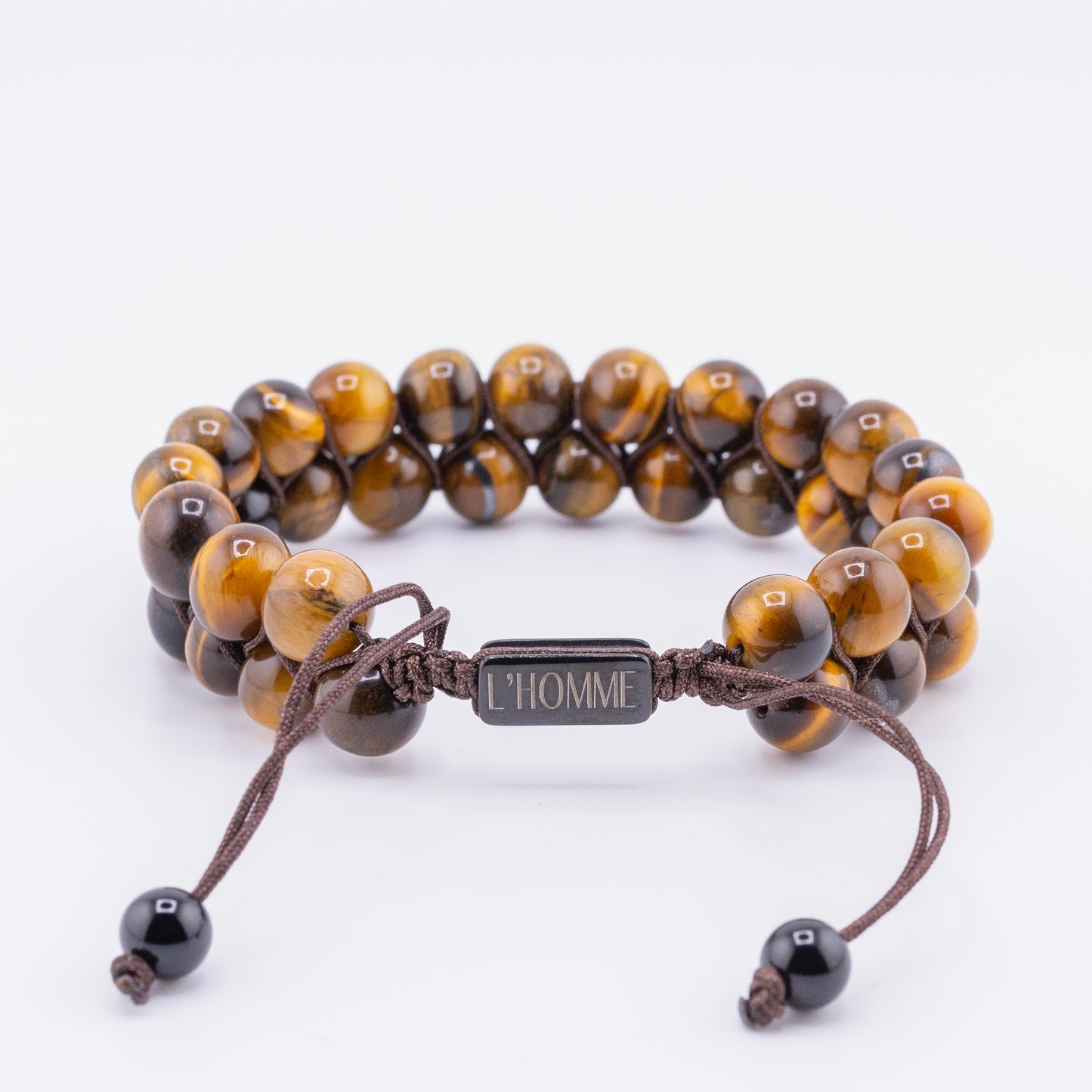 Signature Double Yellow Tiger Eye Bracelet