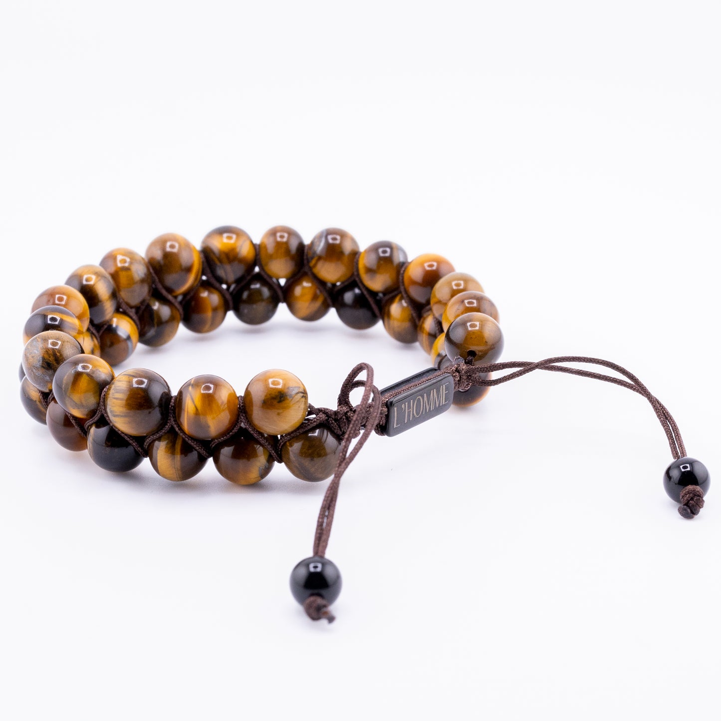 Signature Double Yellow Tiger Eye Bracelet