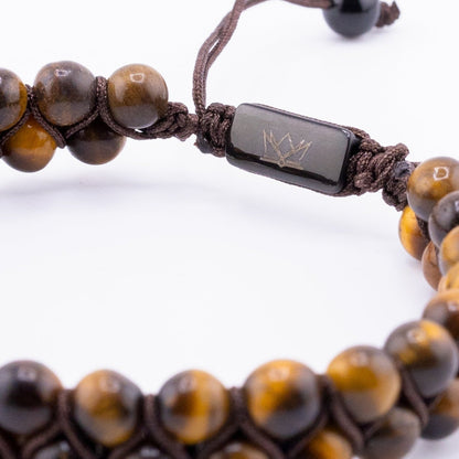 Signature Double Yellow Tiger Eye Bracelet