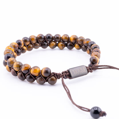 Signature Double Yellow Tiger Eye Bracelet