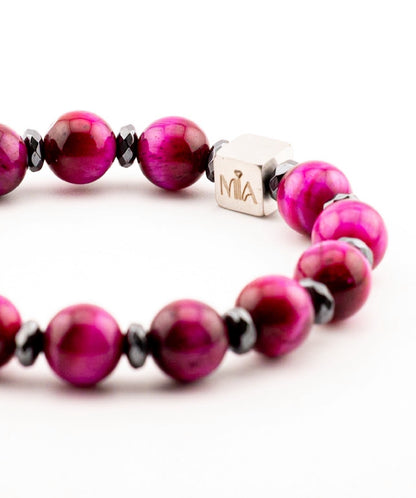 Mia Luxury Dracarys Ojo de tigre Fucsia