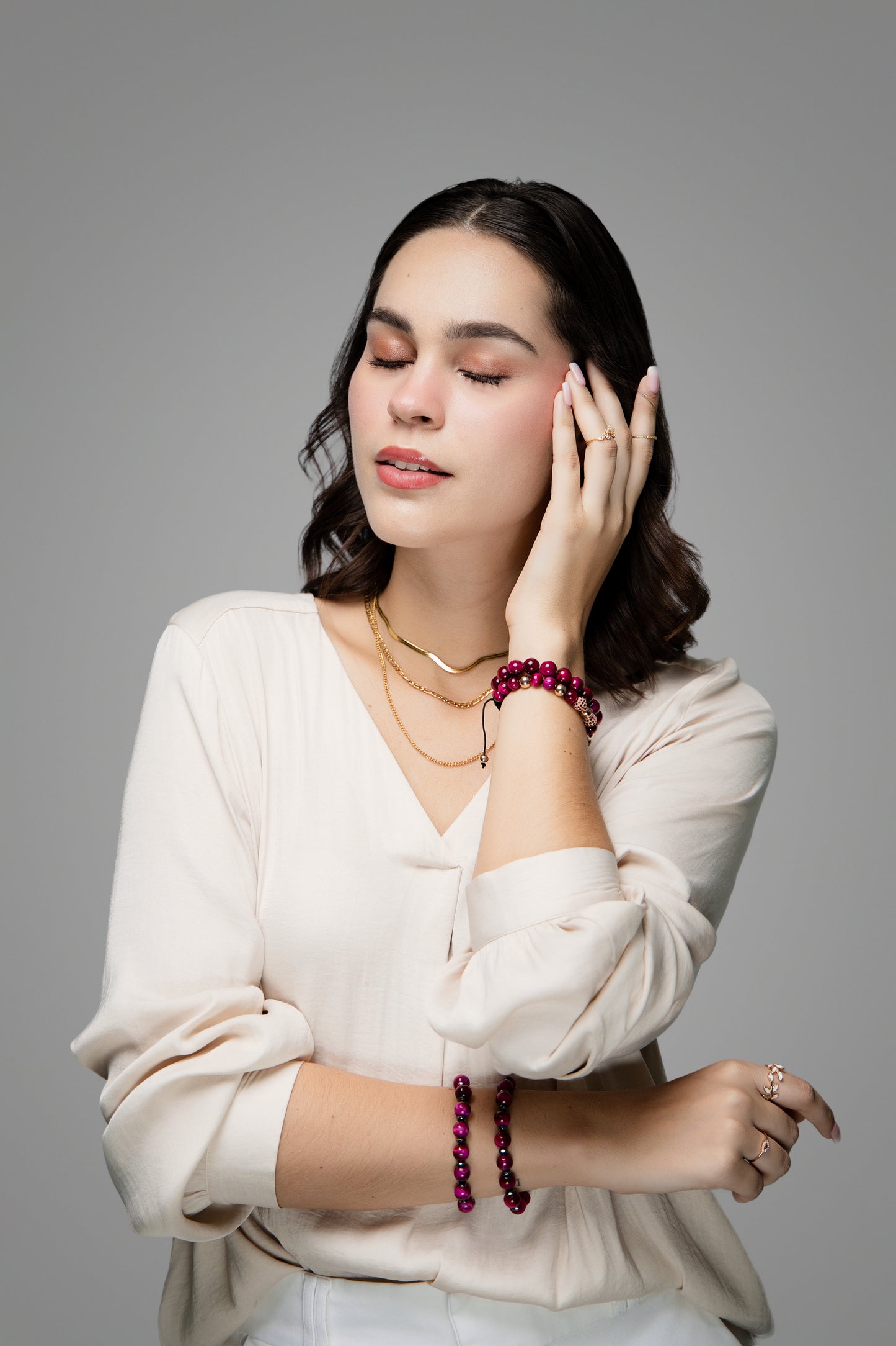 Mia Luxury Radiance Ojo de Tigre Rosado