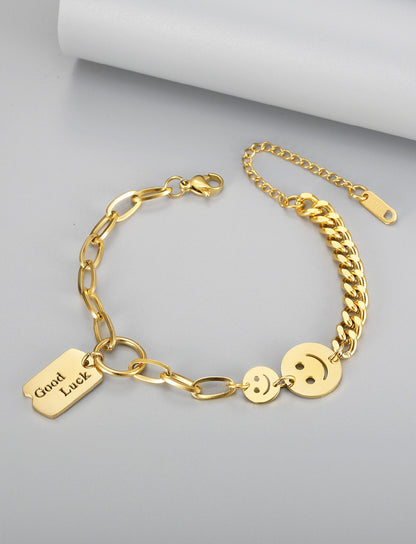 MIA - Brazalete Good Luck Dorado