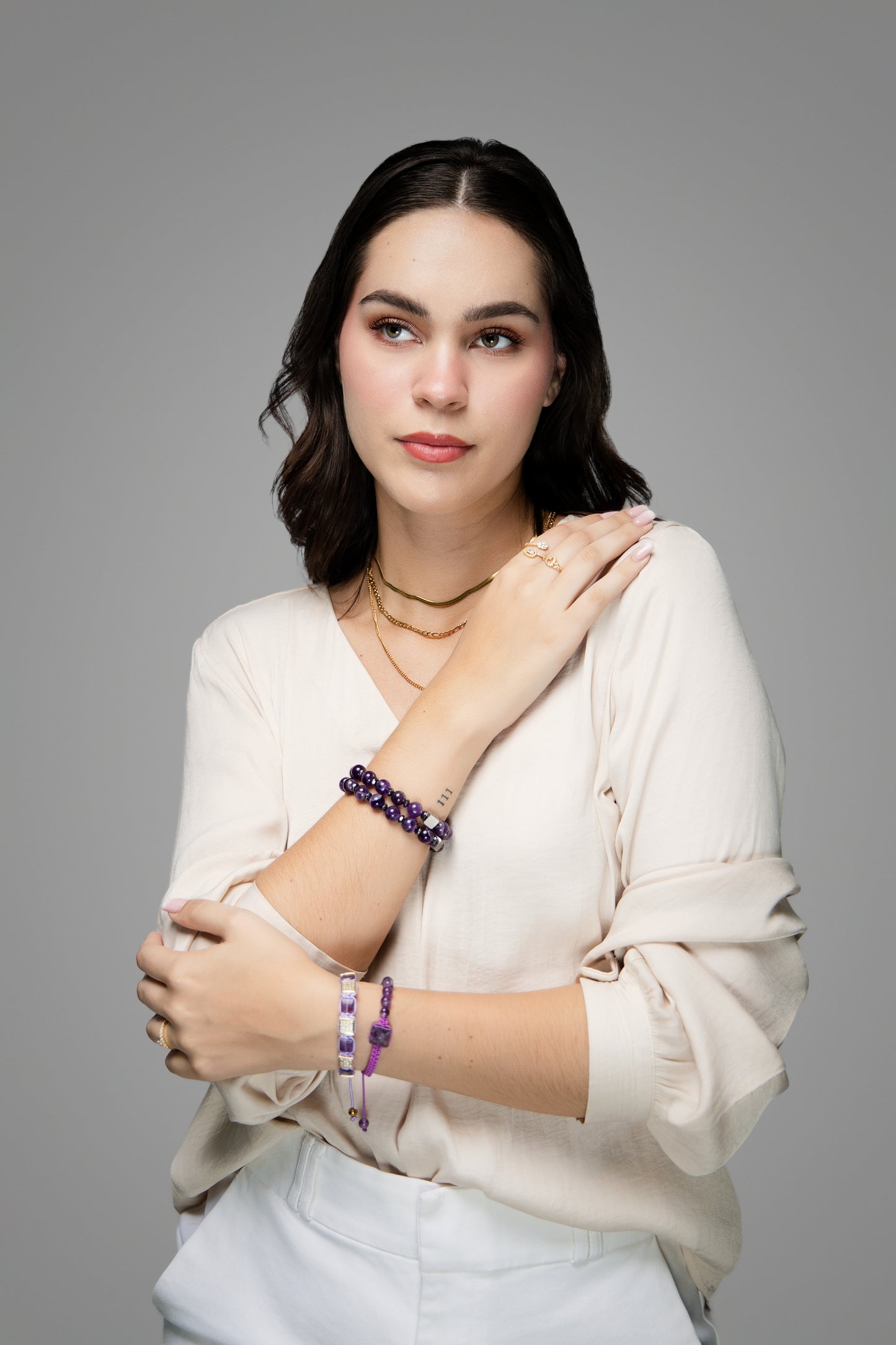 Mia Luxury Dracarys Ojo de tigre Morado