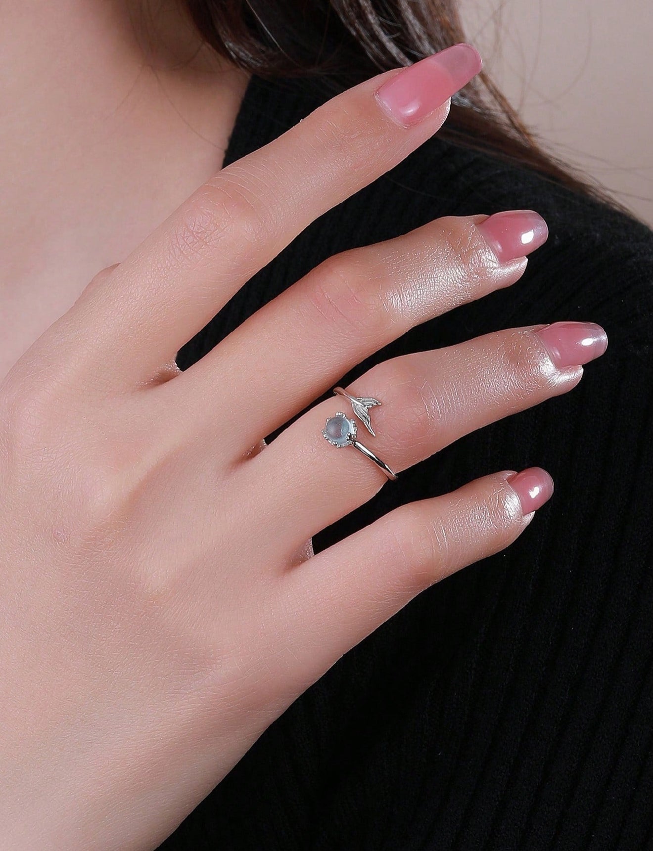 Sortija de dama de Plata 925 Cola de Sirena