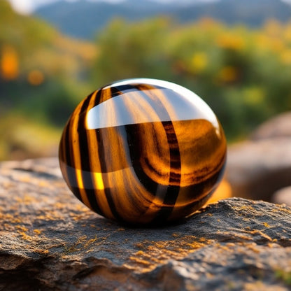 Tiger's Eye and Hematite Signature Single Bracelet