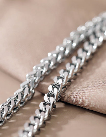 MIA - Brazalete ajustable trenzada en Acero Inoxidable