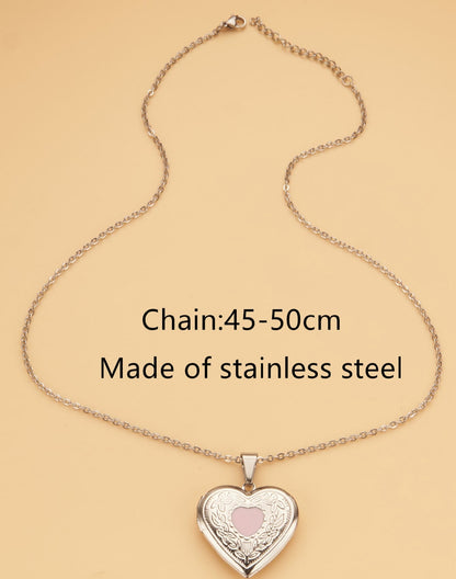 Mia collar relicario corazón