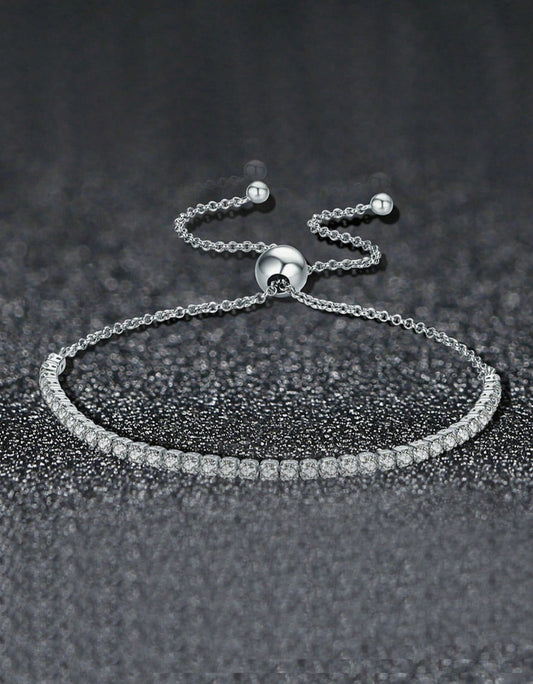 MIA - Pulsera de Plata 925 con Circonias
