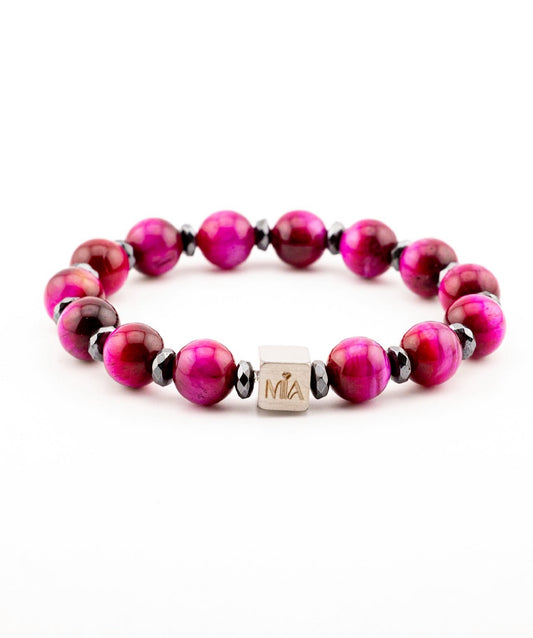 Mia Luxury Dracarys Ojo de tigre Fucsia