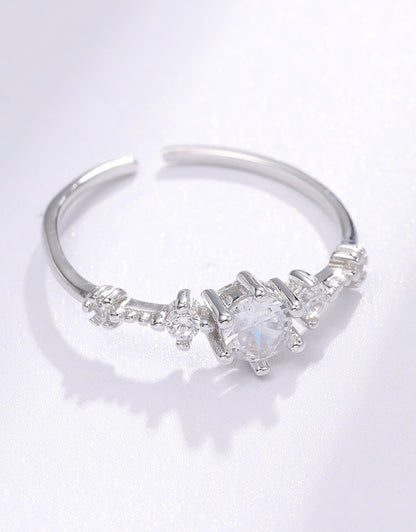 Sortija de dama de Plata 925 Glamorous