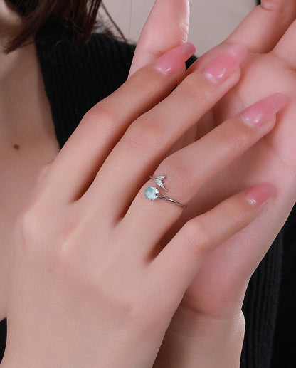 Sortija de dama de Plata 925 Cola de Sirena