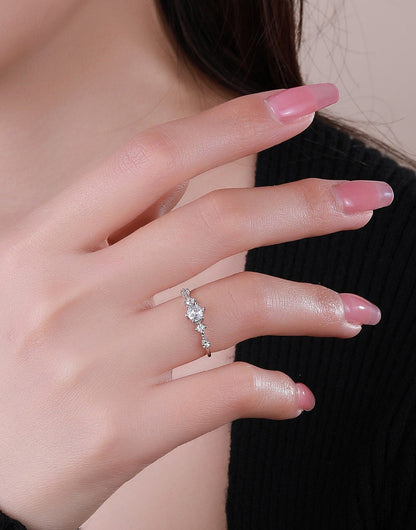 Sortija de dama de Plata 925 Glamorous