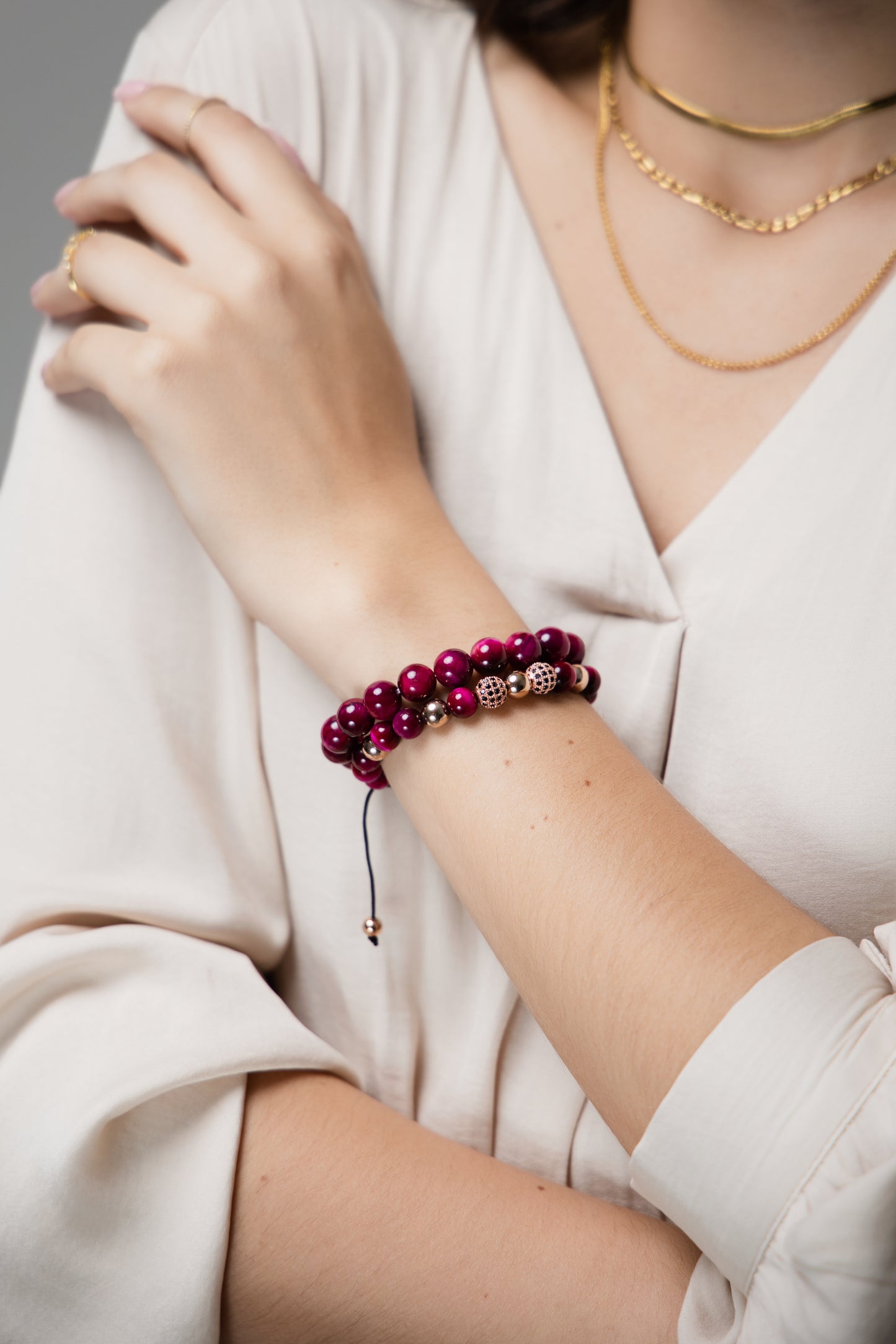 Mia Luxury Radiance Ojo de Tigre Rosado