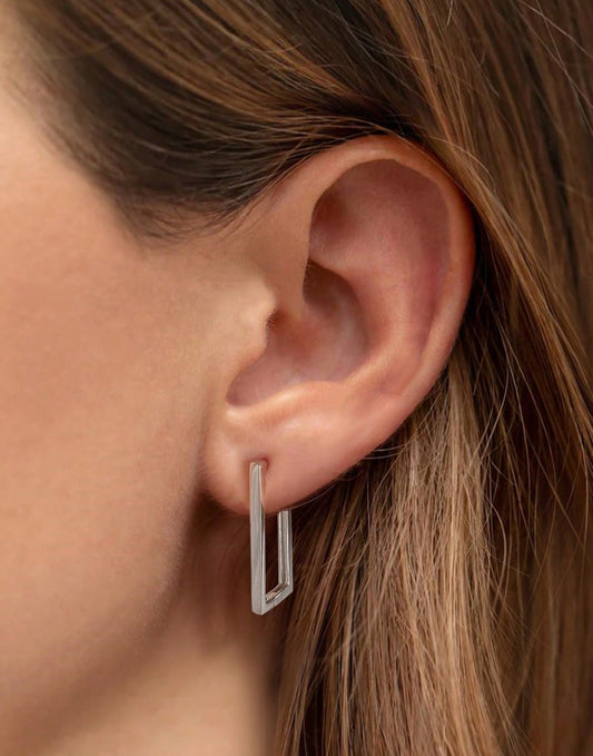 MIA - Pendientes de Diseñador en Plata 925