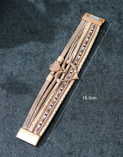 Mia - Brazalete a capas Paulina