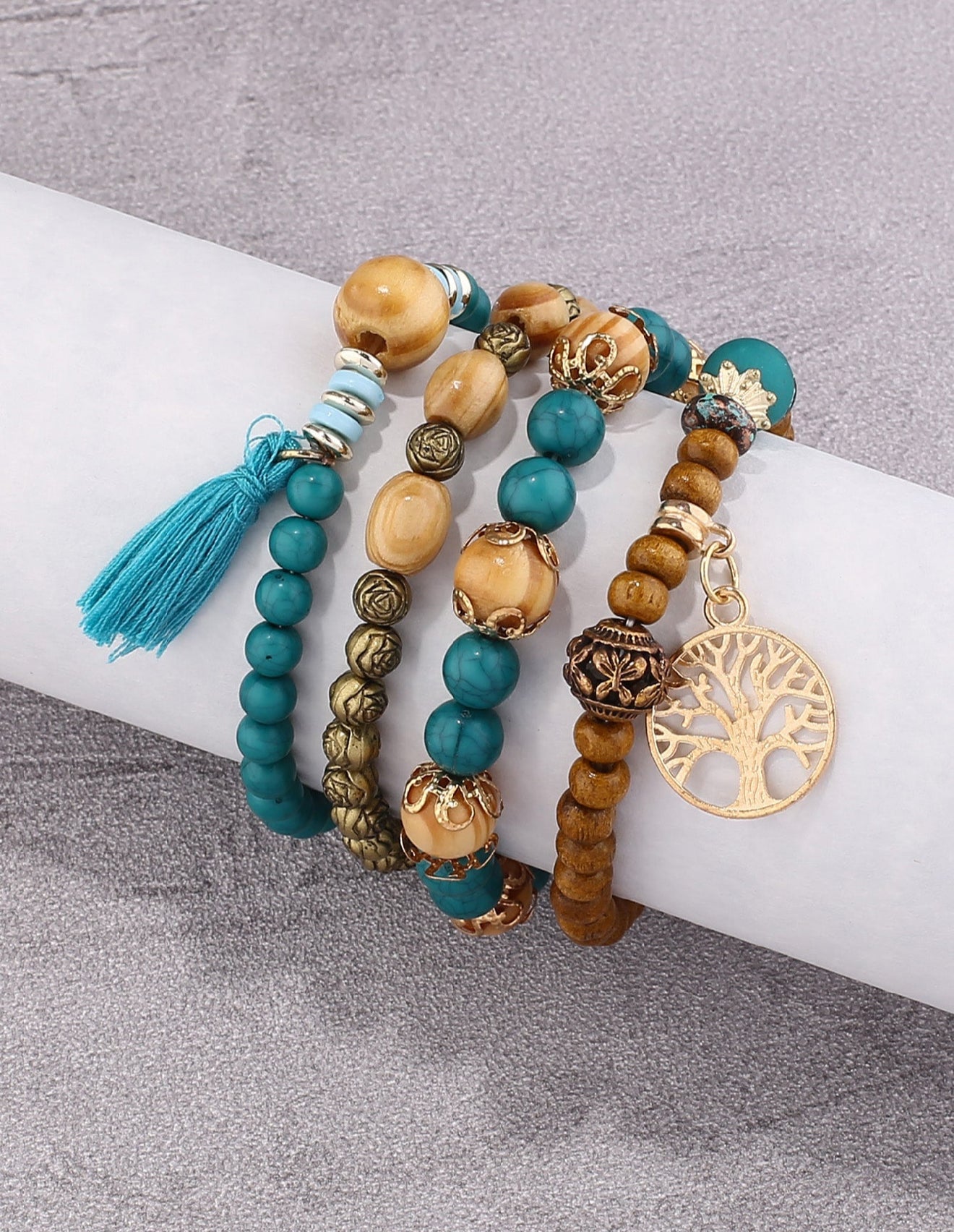 MIA - Set de Pulseras Árbol de la Vida