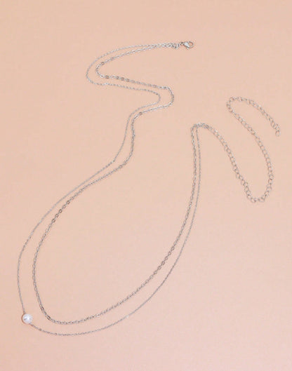 Mia Cadena para la cintura con decoración de perlas de imitación