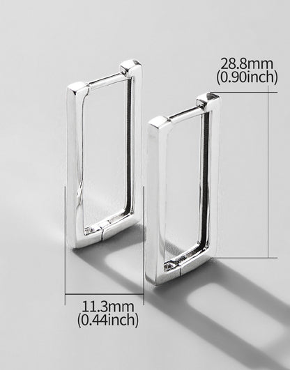 MIA - Pendientes de Diseñador en Plata 925