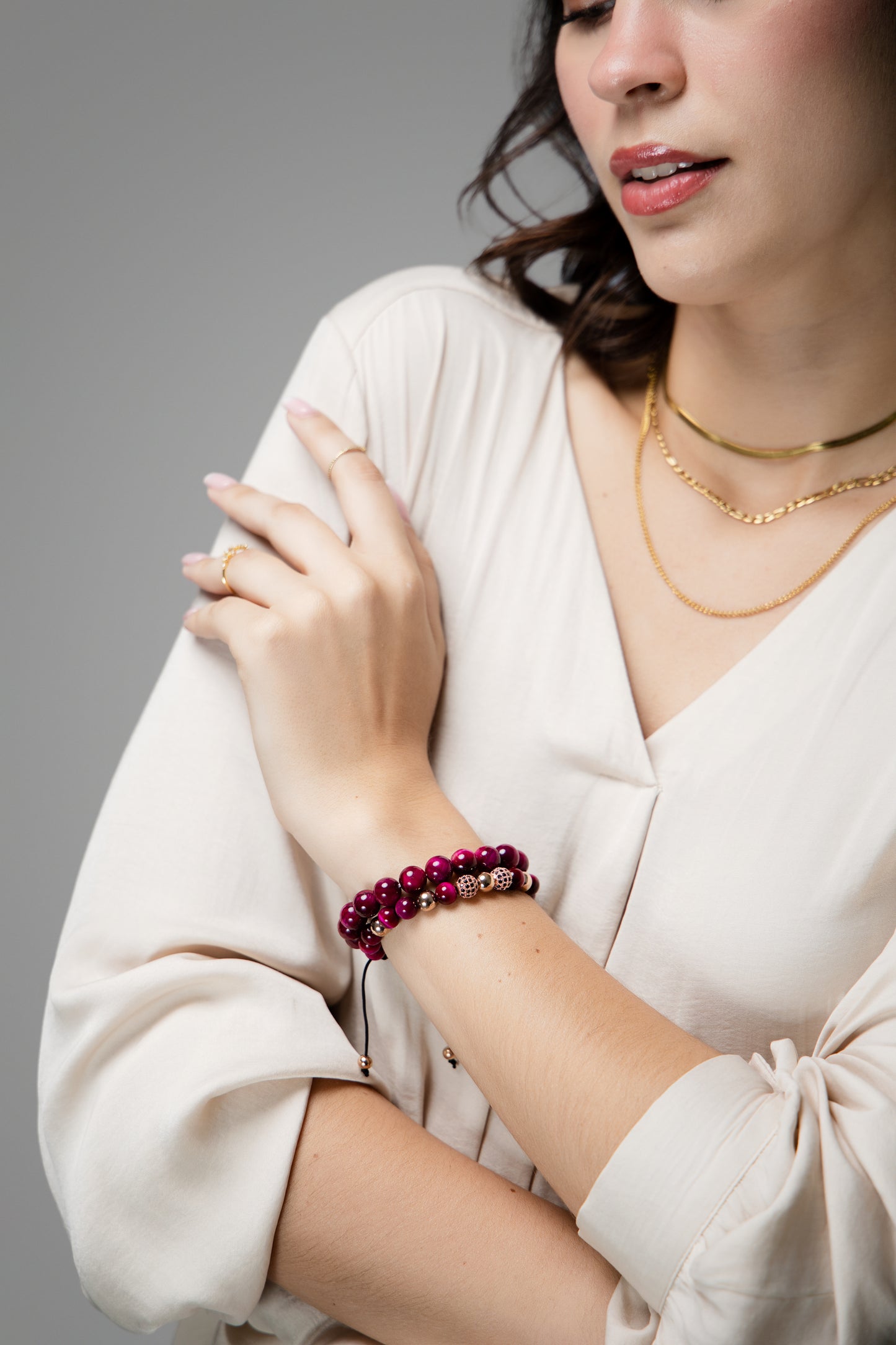 Mia Luxury Radiance Ojo de Tigre Rosado