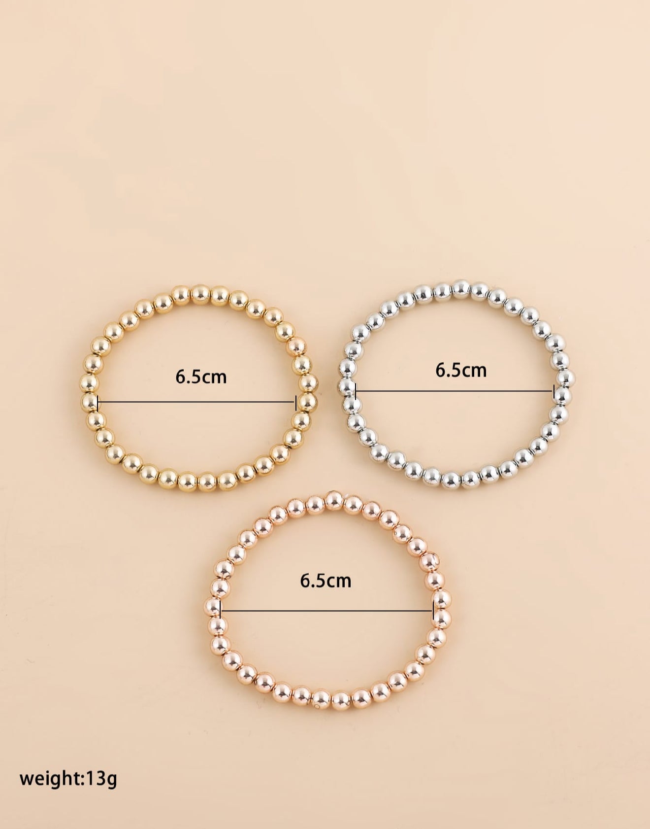 MIA - Set de Pulseras Minimalistas Pili