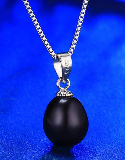 Mia Collar de Plata de Ley 925 con Perla Cultivada