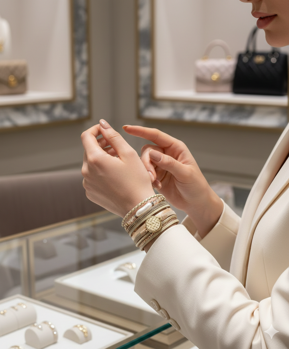 Mia - Brazalete a Capas Keyla