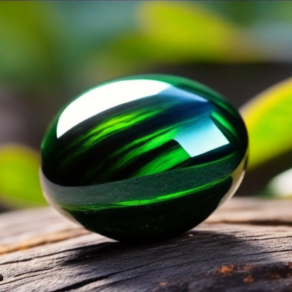 Signature Single Bracelet Green Tiger Eye 8mm