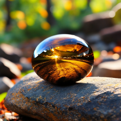 Signature Single Red Tiger Eye Bracelet