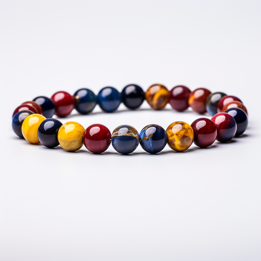 Pulsera Signature Single Ojo de Tigre Multicolor