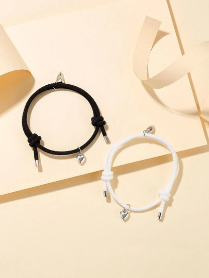 Pulsera 2 piezas para parejas con nudo
