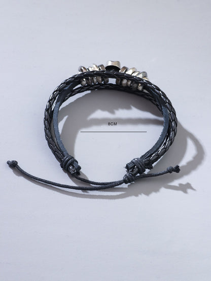 Men's PU Bracelet with Skull/Skull Design