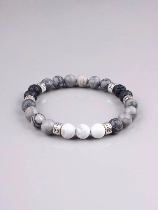 Bracelet with stone bead