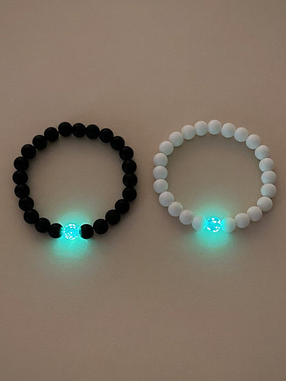 Glow Dark Beads Jewelry Making, Glow Dark Bracelet Beads